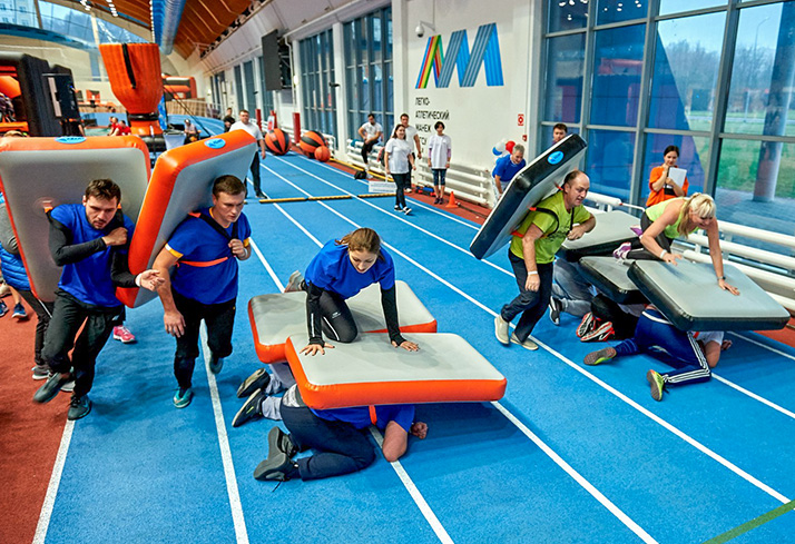  Надувная тропа   